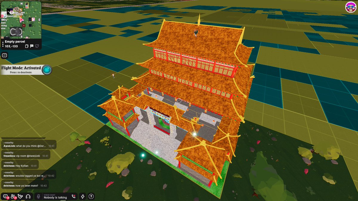 ABC Decentraland tweet media