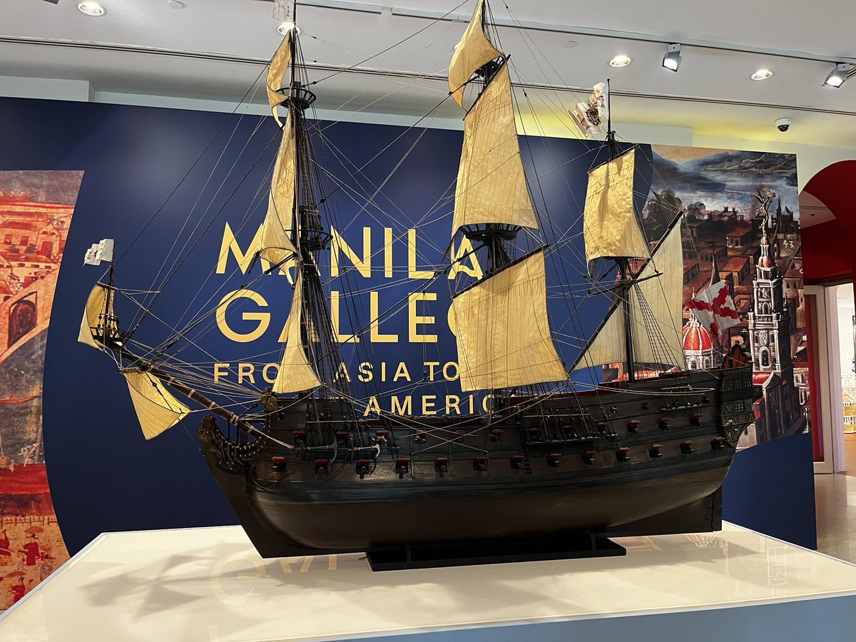 waallouh's tweet image. And a passage in manilla galleon exposition, with amazing history, pieces of art and showing great craftsmanship! And of course, a lovely boat
