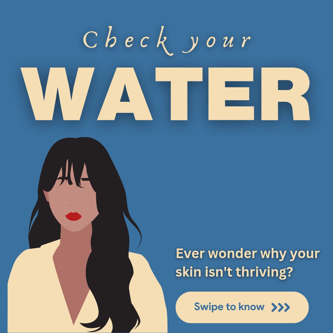 Skinfluencer_'s tweet photo. We're always too quick to blame it on skincare products when something goes wrong. Have you ever thought about checking your water? 
#checkyourwater
#skinfluencer1
#Oriskincaregirl https://t.co/kzcTrF9BAt