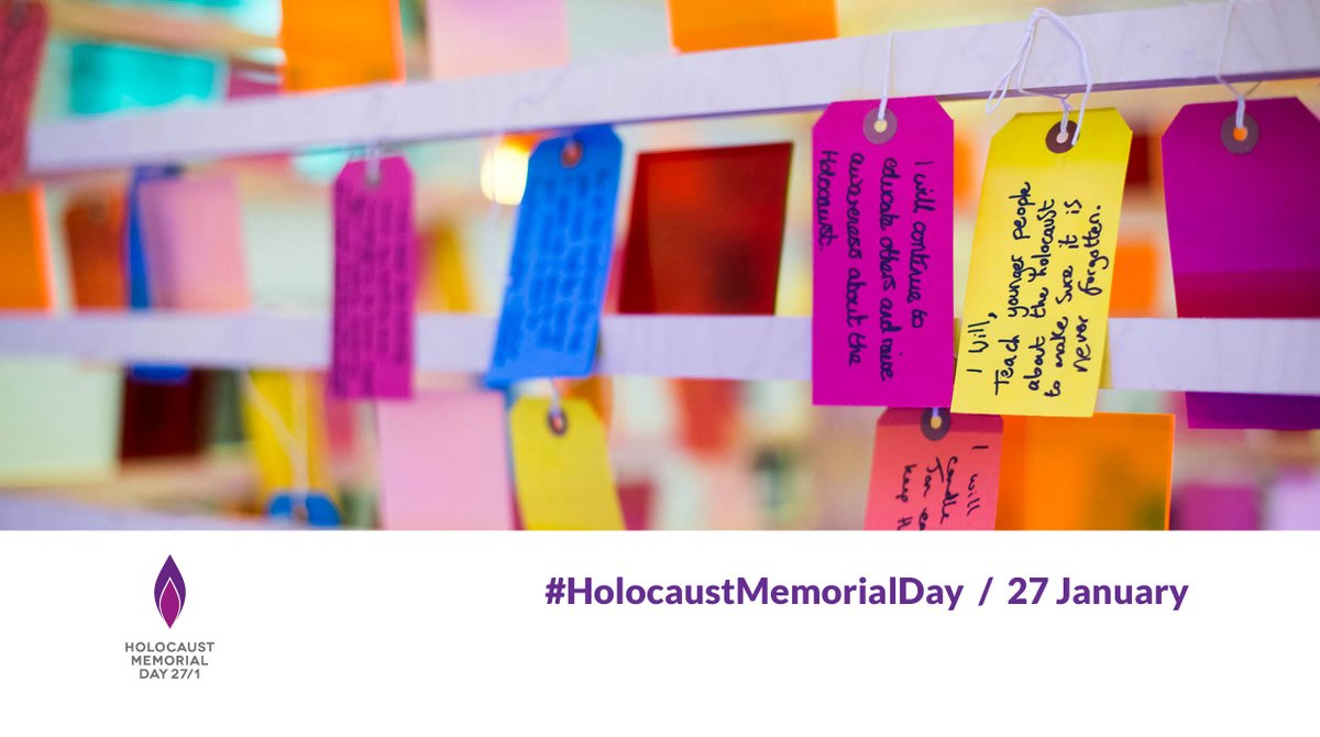 Today is Holocaust Memorial Day, the anniversary of the liberation of Auschwitz-Birkenau, the largest Nazi death camp.

#HMD2024 is an international day to remember the six million Jews murdered during the Holocaust, and the millions killed under Nazi persecution of other groups.