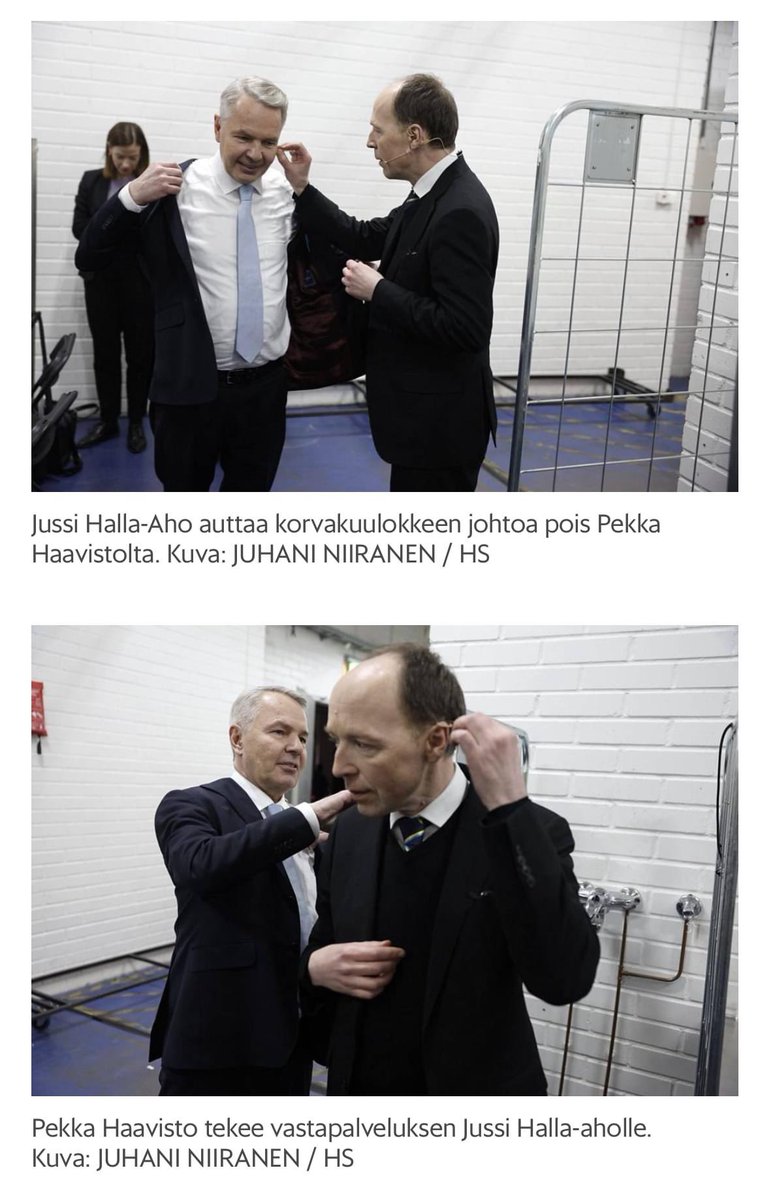 Hieno esimerkki poliittisesta suomalaisesta meiningistä.