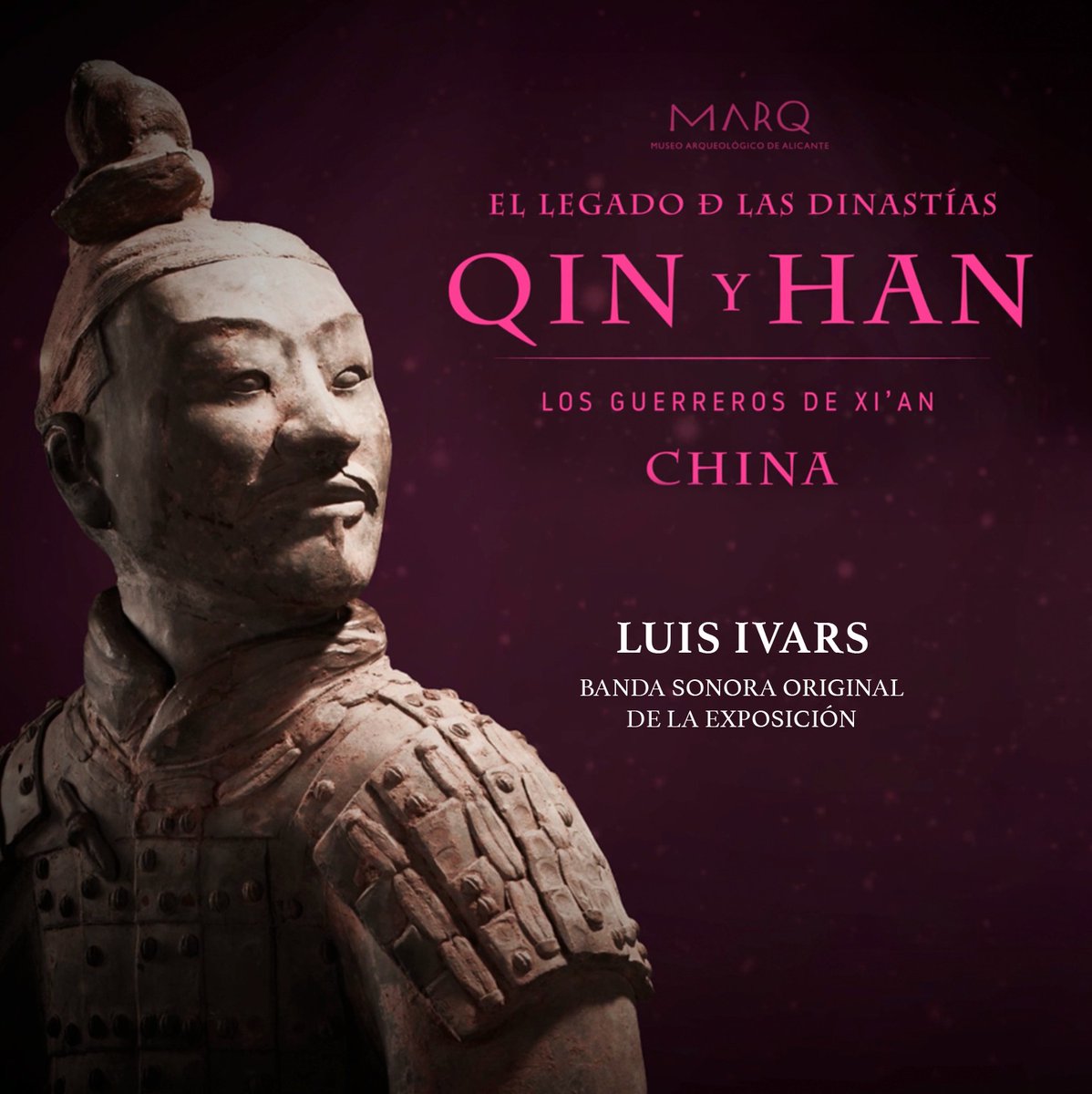 Tras más de 230.000 visitas el emperador Qin en el Marq, sus Guerreros de Terracota marchan de regreso a XIAN. Anuncio la edición de su BSO que  podréis oír en mi página de Spotify. Suscribíos y tendréis noticias. open.spotify.com/intl-es/artist…

youtube.com/watch?v=Gg6G98…
<a href="/marqalicante/">MARQ Alicante</a>