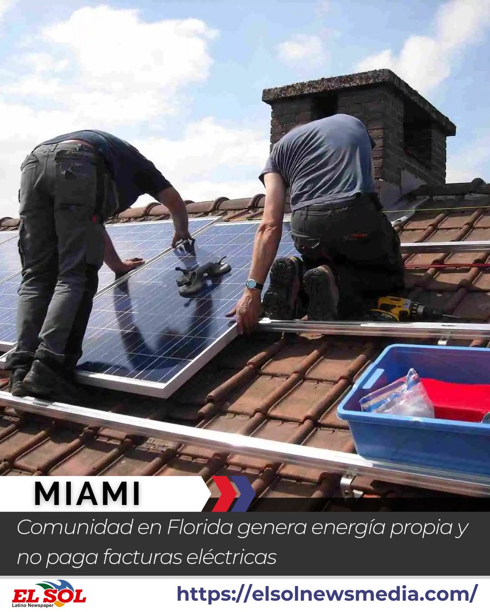 elsollatinonews's tweet photo. 🏡✨ ¡Hunters Point, Florida, es pionero en una revolución verde! 🌞🔋 ¡La primera comunidad a nivel mundial en generar excedentes de energía, haciendo historia en las facturas de electricidad! 💡🌐 #VidaSustentable #EnergíaRenovable #HuntersPoint #ElSolLatino #GreenFuture https://t.co/dSzvnFsyfJ