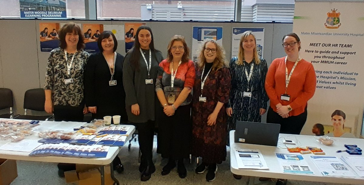 Come along to @MaterTrauma HR Roadshow today on Whitty St. until 1pm including HR Services (who are launching the new Leave Entitlements Booklet), Health Roster & Mater L&D. A great buzz & a fantastic opportunity to grab a cuppa & have a chat with the team and to ask any q's.