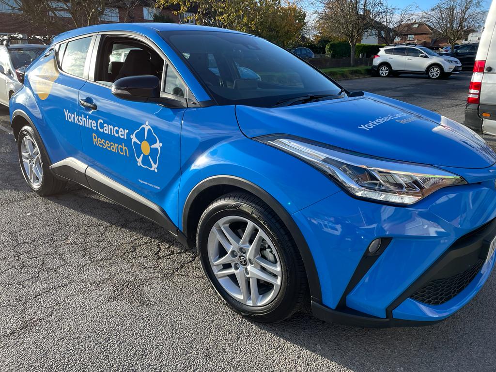 DSignsHarrogate's tweet image. The team completed a full wrap for Yorkshire Cancer Research. We feel very proud to be working with organisations like Yorkshire Cancer Research as they make such a difference to so many lives.

#vehiclegraphics #vehiclewraps #signagesolutions