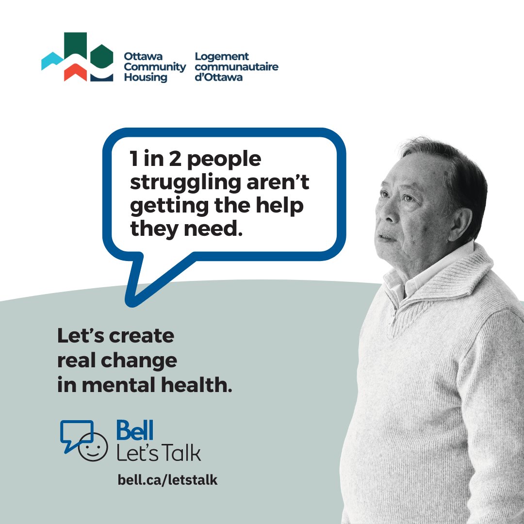OCH_LCO's tweet photo. Happy #BellLetssTalk Day! Today marks the kickoff of a new year dedicated to continuing to take action in mental health awareness. The theme for this year's @Bell_LetsTalk Day is "Let's create real change". Visit https://t.co/fVo8pR6sAv to see how you can take action. https://t.co/6KV7ZJSa56