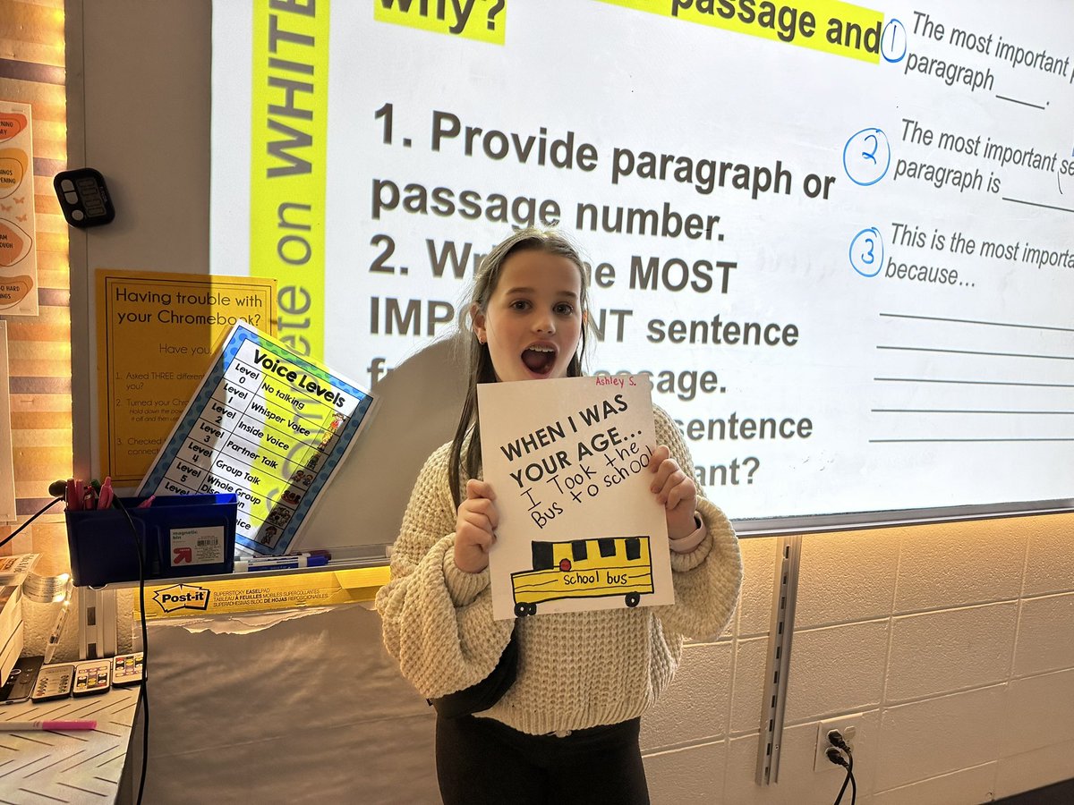 Technology changes fast! 

Fast forward 70 years, what will you tell your grandkids happened “back in your day”? 

So fun to hear students read in their best grandma/grandpa voices!