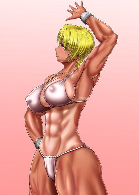 #筋肉娘好き寄っといで #筋肉娘好きさん集まれ
集まれー!! 