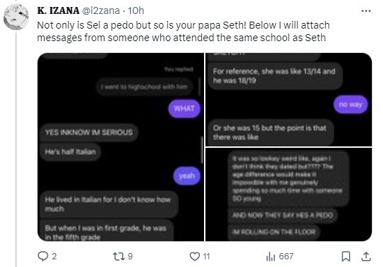 Seth tweet media