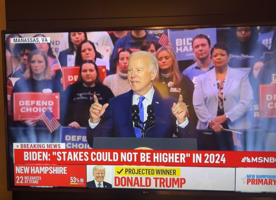Women’s lives are on the line. Reproductive freedom is the right to self-determination. Trump is dedicated to controlling women to a point of servitude and Joe is dedicated to codifying Roe. There’s simply no comparison. Who’s side are you on? #Biden2024 #BidenHarris #RestoreRoe