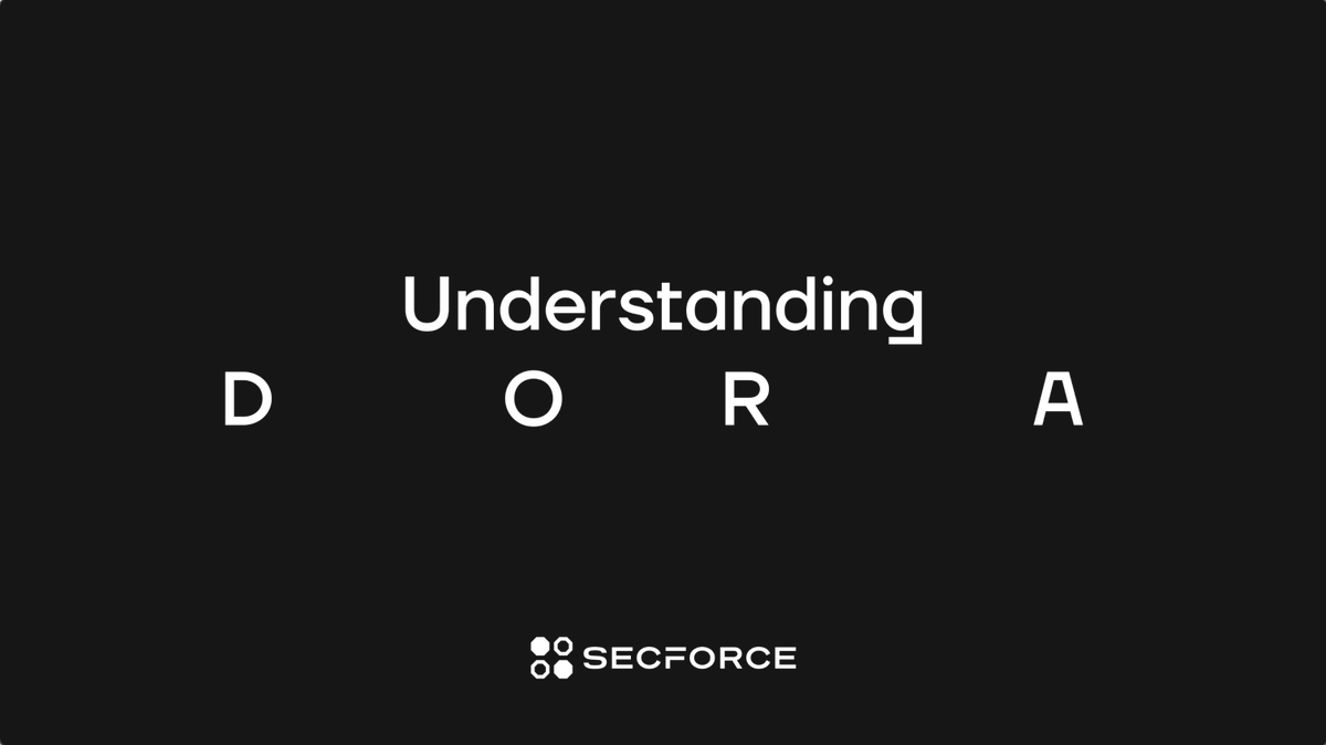 SECFORCE_LTD's tweet photo. ✨ Introducing #UnderstandingDORA, a series of videos on the #DigitalOperationalResilienceAct, providing some context and insight on the key challenges organisations will face and how to overcome them.
https://t.co/ZWlxlfNfGx
More info on https://t.co/m2Rz2WXZdD https://t.co/nV3Z5zMlYB