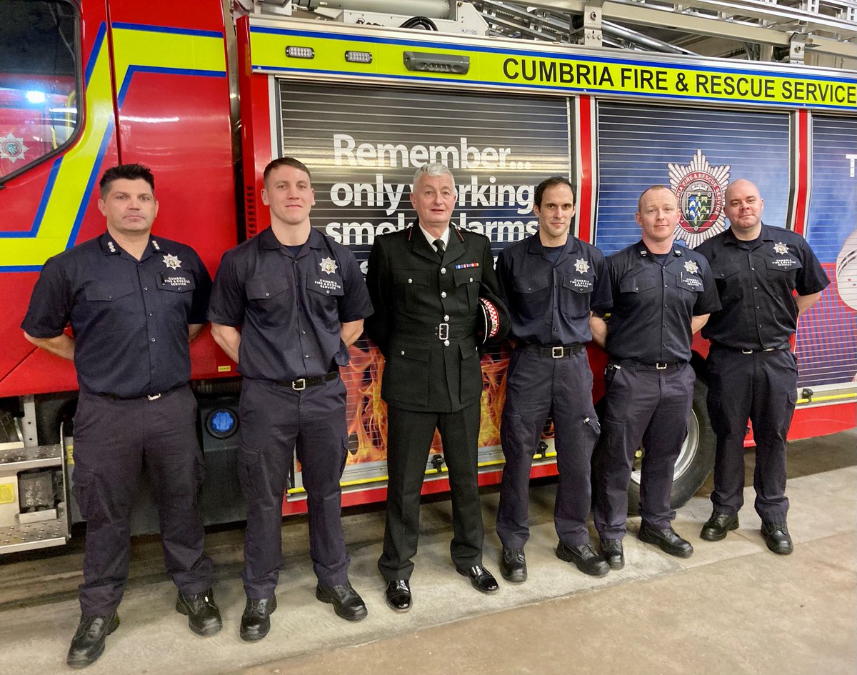 Our On-Call Appreciation Events continued at @FireWhitehaven last night, where we extended thanks to the station's On-Call team for their hard work and dedication to their community, and to their families and primary employers for their support.