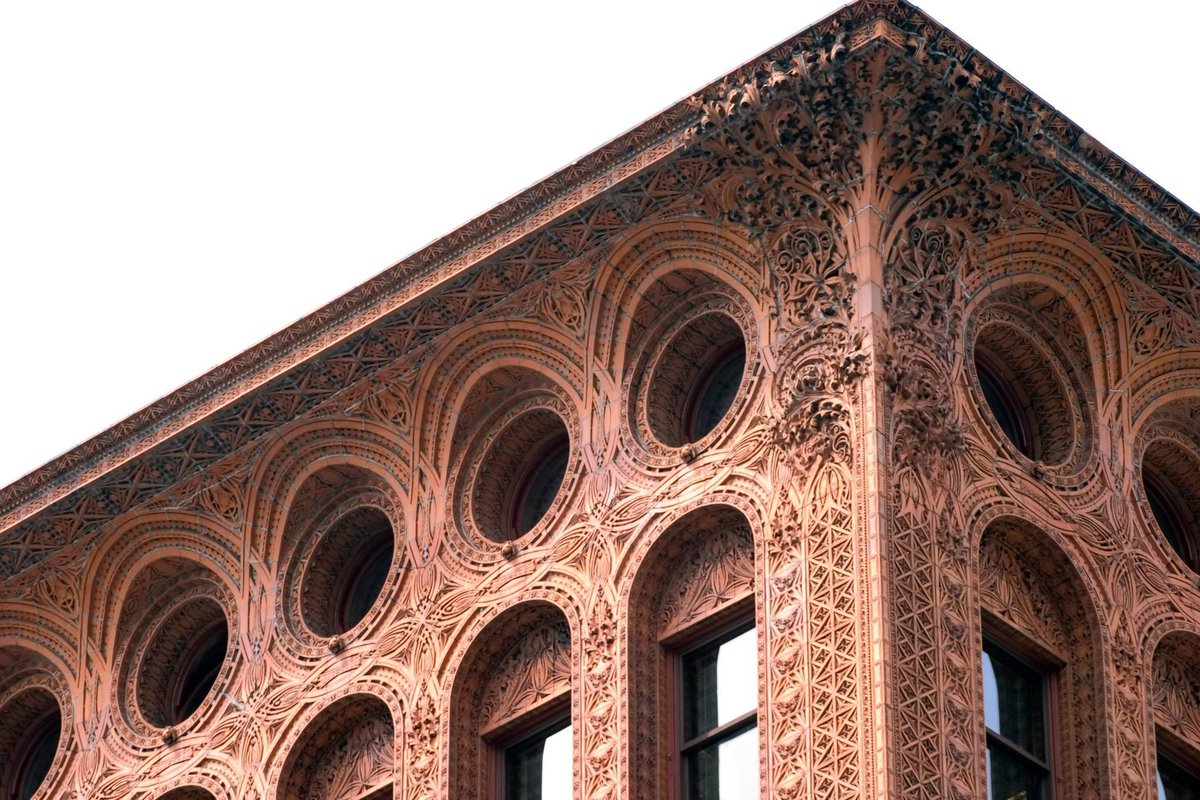 JohnJBlatchford's tweet photo. This is how we built office buildings in Buffalo in the 1800s: https://t.co/E9q8KcN1hr