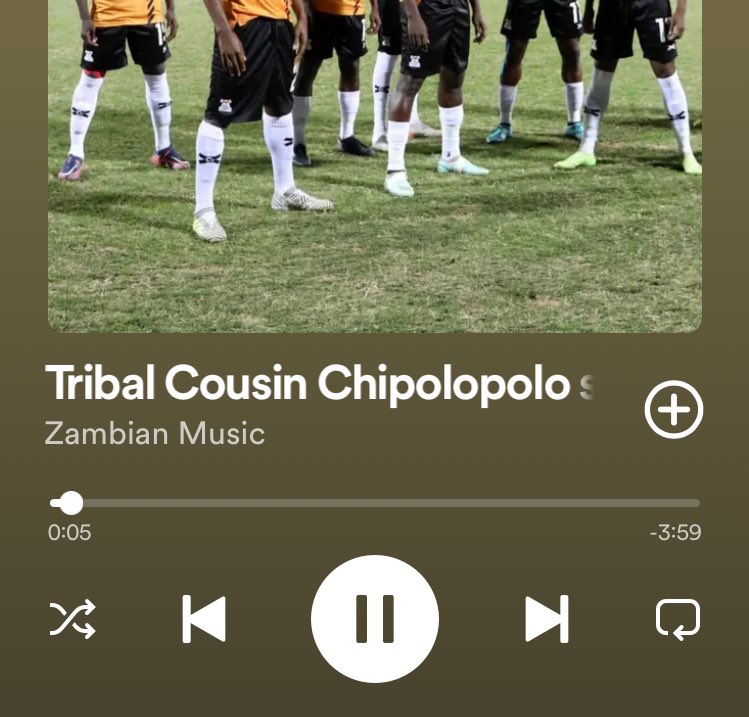 Who produced the tribal cousin chipolopolo song? .. quite emmaculate scratching on the track considering that it was made in the year 2000🙌🏽🔥

@PaulKruz1  @DuncanSodala