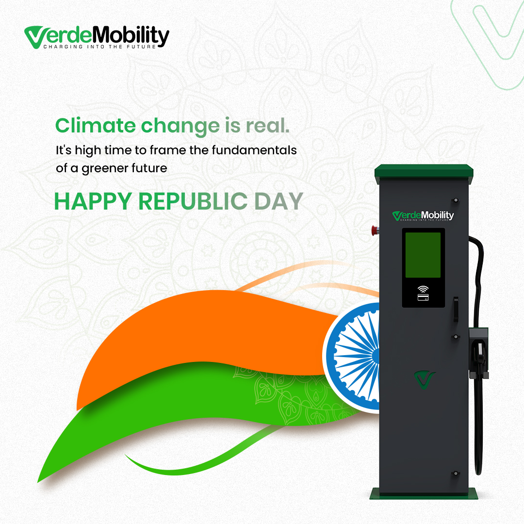 VerdeMobility's tweet photo. Celebrate Republic Day by choosing electric mobility to frame the fundamentals of a greener future.
Start your journey to a cleaner, greener future with us!
#republicday2024 #india #cleanenergy #sustainability #electricvehicles #verdemobility https://t.co/Ajw9QUR8uf