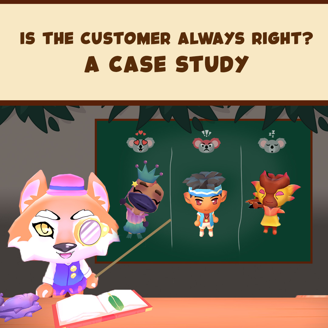 Is the customer always right? What do you think? 🤔 #indiegame #indiedev
