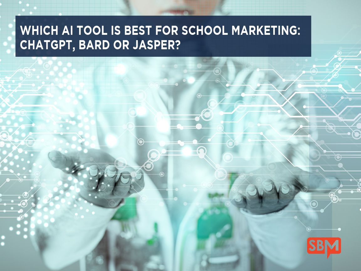 ✅ Check out our latest blog post comparing top AI tools—ChatGPT, Bard, and Jasper AI. Discover which tool suits your school's marketing needs best! 🤖📚 #SchoolMarketing #AITools #ChatGPT #Bard #JasperAI #EducationTech buff.ly/48pW6Hc