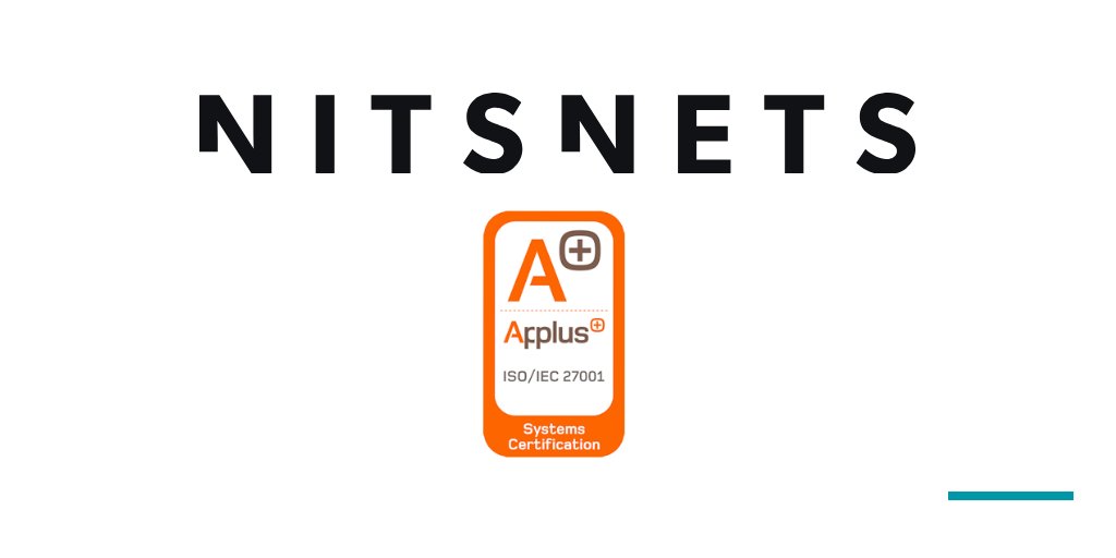 NITSNETS ya cuenta con la certificación ISO27001, el reconocimiento de esta norma mundial nos posiciona como empresa de confianza que sigue las mejores prácticas recomendadas en seguridad de la información. 🎉