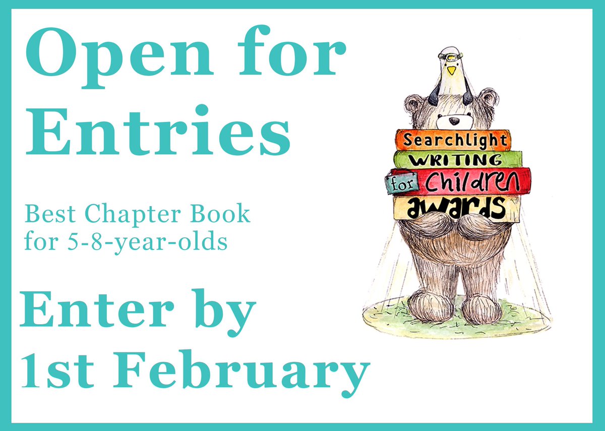 We’re being asked: ‘If I’m longlisted will you request my full manuscript?’
The answer is no. For this competition all we need is your first chapter and a pitch. Good luck!

searchlightawards.co.uk/competitions/

#searchlightawards #writingcommunity #kidlit