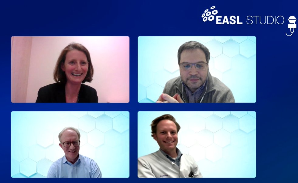 #EASLStudio:
📢Anti-NASH drug expected in 2024
10%/25-30% of weight loss needed for effects on inflammation &amp; fibrosis
Semaglutide ➡️ useful as early treatment?
Medications help to lose &amp; maintain weight loss
👍Lifestyle change, combination therapy &amp; multidisciplinary management