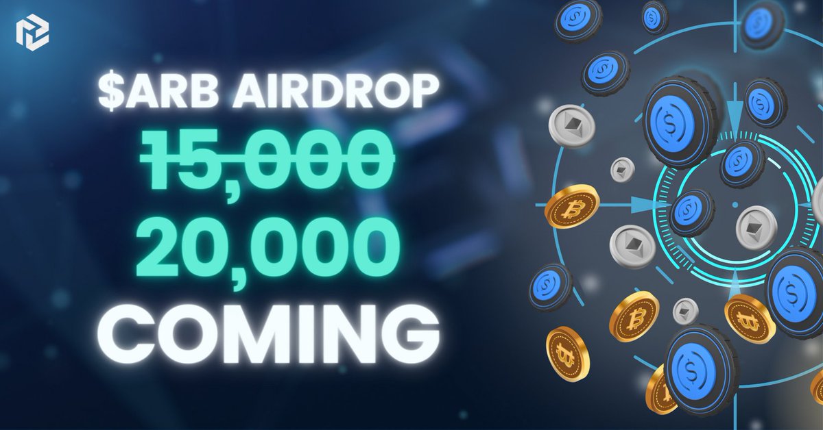 GMDprotocol's tweet image. For our last round of $ARB Airdrop, we will be airdropping 20,000 instead of 15,000 $ARB thanks to spare $ARB from our fees-removing program. 

We will delay the airdrop 1 day so more people can benefit. Every vaulter will get a part, deposit now: appv2.gmdprotocol.com/gmxvault