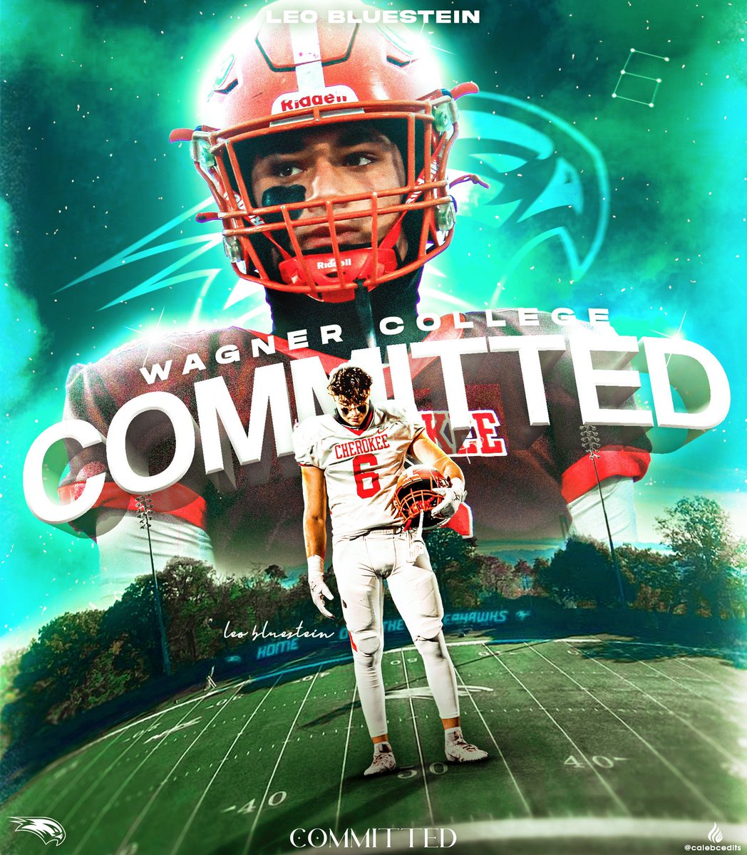Blessed and excited to announce my commitment to play Division 1 football at Wagner College!  Grateful for this incredible opportunity and I would like to thank everyone who’s been part of this journey.