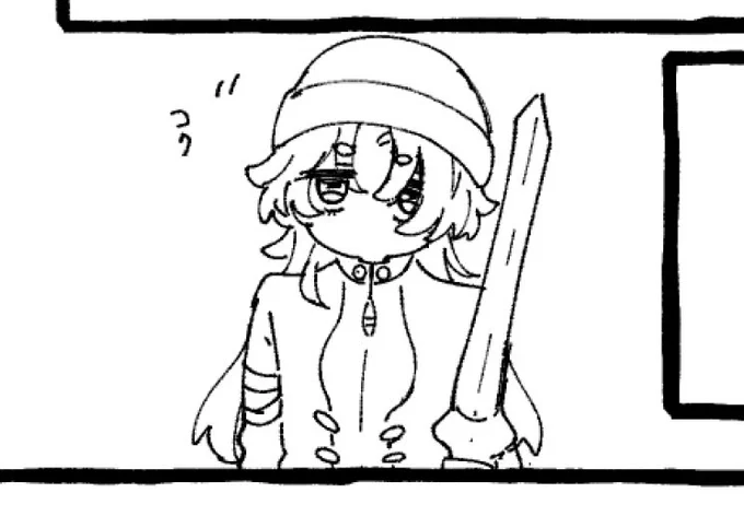 これは赤ちゃんすぎる⚔ちゃ