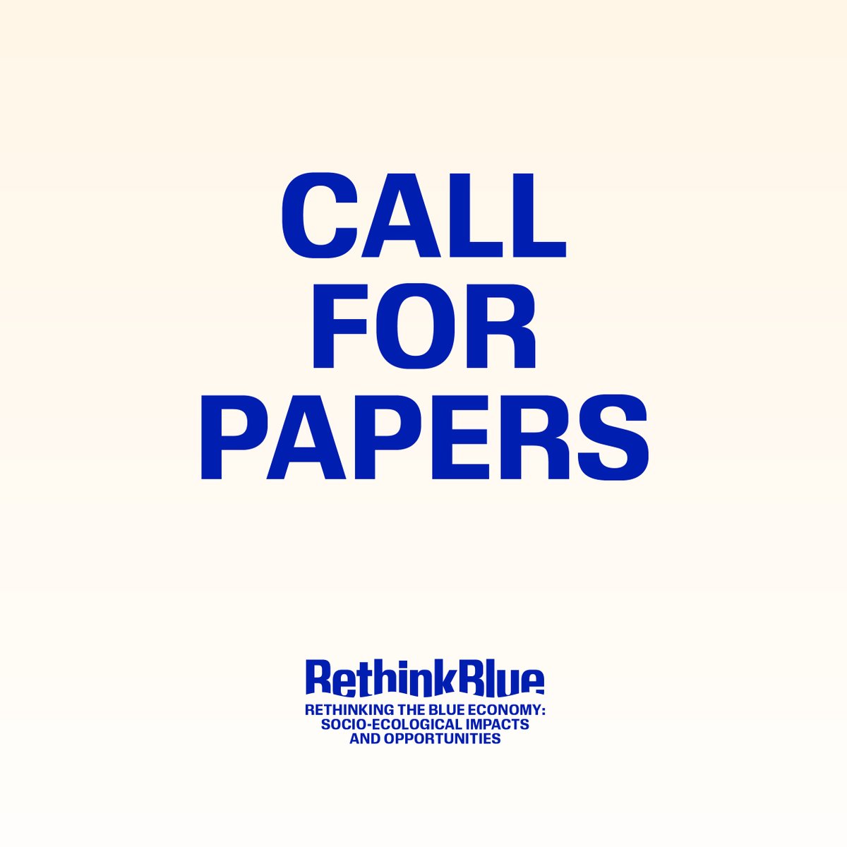 BriguglioMike's tweet photo. Call for papers Rethinking the Blue Economy: Socio-Ecological Impacts and Opportunities - #RethinkBlue 
https://t.co/tyYrGcPML4

@COSTprogramme https://t.co/NAD1QtMZyf