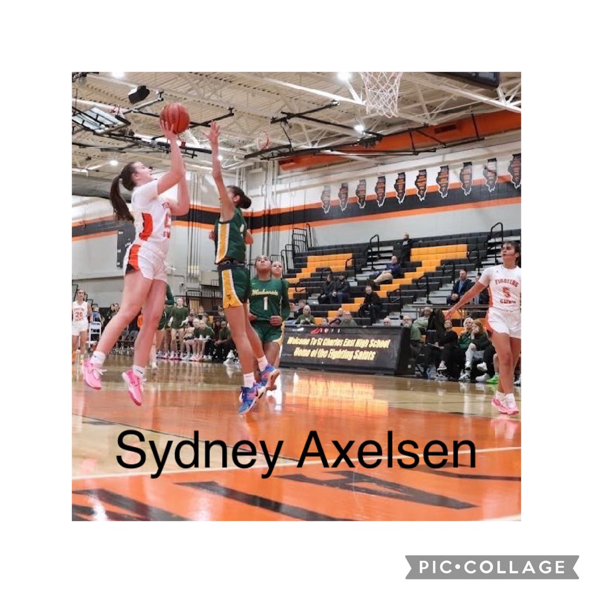 Last home game and senior night for East Girls! 7:15 PM vs Lake Park TONIGHT! Former STORM players, Sydney Axelsen, Lexi DiOrio and Alexis Maridis, we have loved watching every minute you have played on the court. Thank you for giving us your very best! <a href="/stcegirlshoops/">St. Charles East Girls Basketball</a>