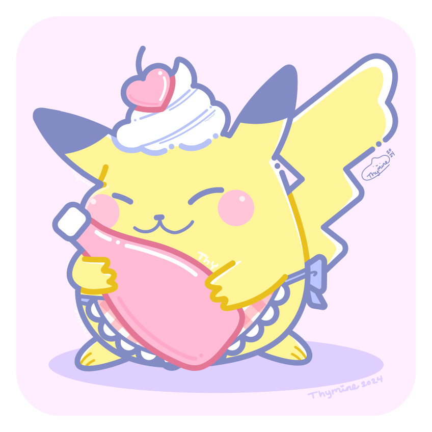 Find someone who loves you as much as Pikachu loves ketchup 🍒❤️🍅