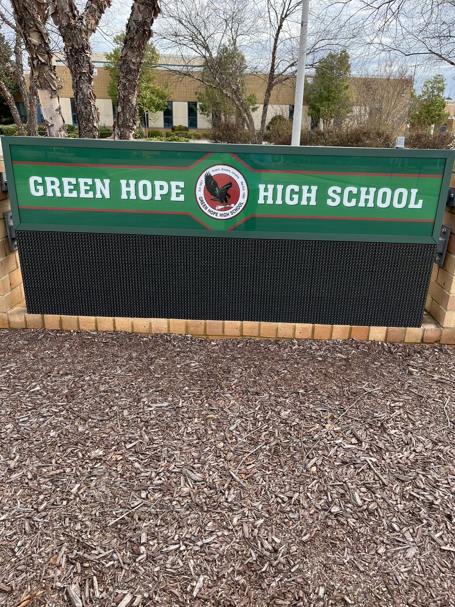 Appreciate the time Coach Tolbert <a href="/GHHS_Football/">Green Hope Football</a>!

F.I.G.H.T.