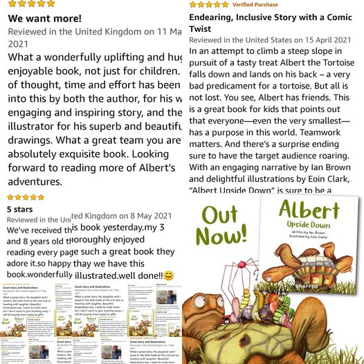 AlbertTortoise's tweet photo. INSPIRING, DELIGHTFUL, GREAT Ace 5* #Praise for #ALBERTthetortoise #picturebooks. Please keep posting YOUR #BookReviews. #AvailableNow six ALBERT picturebooks, #BoardBook and #ActivityBook https://t.co/ifzLh573KF
#bookseries #tortoise #turtle #illustrations #tortoisebooks https://t.co/oAWii3IQWQ