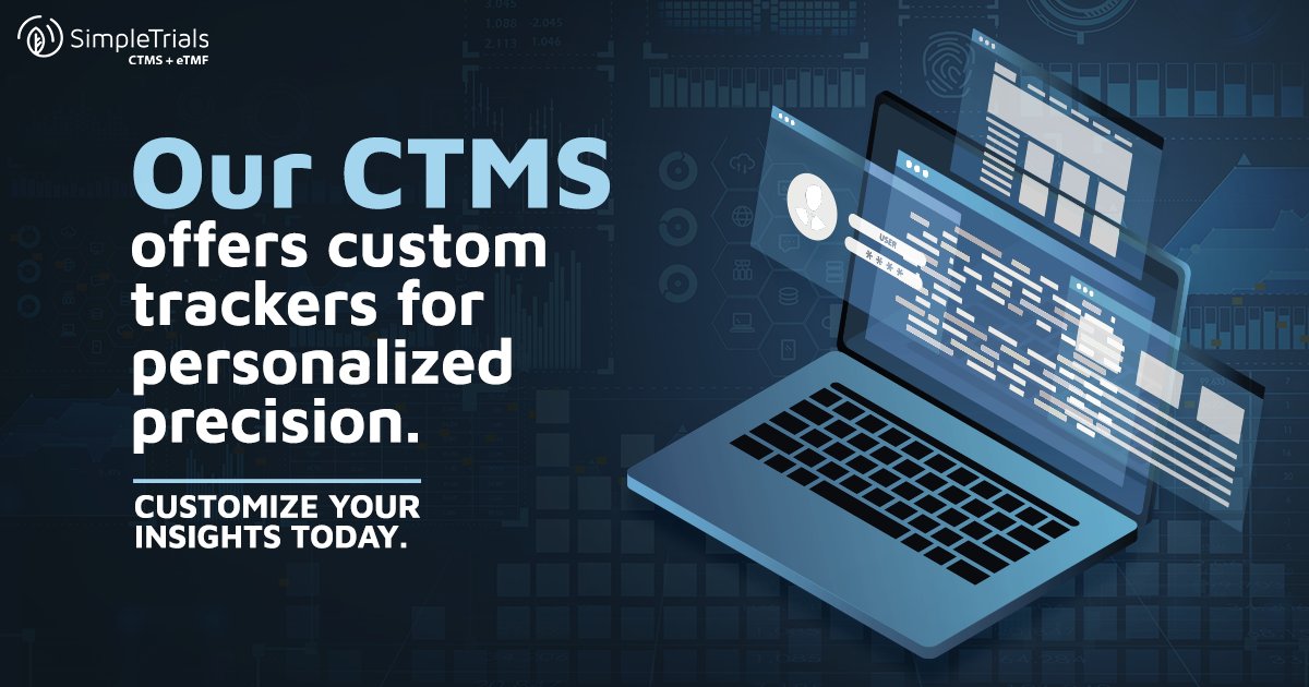 Tailor your insights with SimpleTrials CTMS! Unlock the power of customization today @ bit.ly/ScheduleFREEDe… 💡 #clinicaltrials #customtrackers #etmf #biopharma #biopharmaceutical