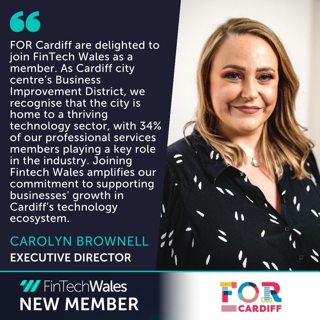 🙌Another addition to the Welsh Fintech members family!

We are proud to announce our latest member - @FOR_Cardiff, a private, not-for-profit organisation.

More about @FOR_Cardiff:  fintechwales.org/members/for-ca…

<a href="/BrownellCarolyn/">Carolyn Brownell</a> 

#FORCardiff #FinTechWales