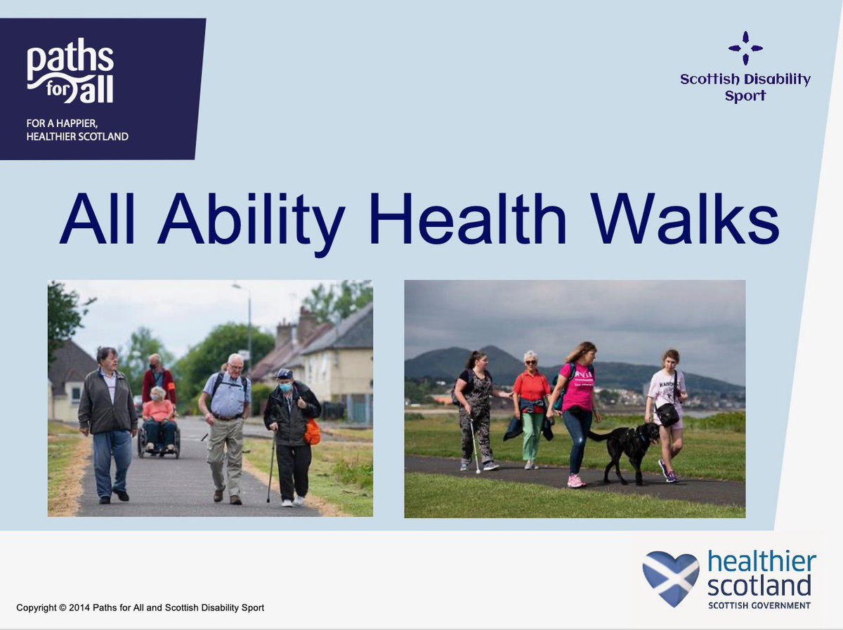 Enjoyable morning with the @KALeisure health walk leaders exploring inclusion. Enjoyed our conversations and walk. Thanks all! @SDS_sport @PathsforAll