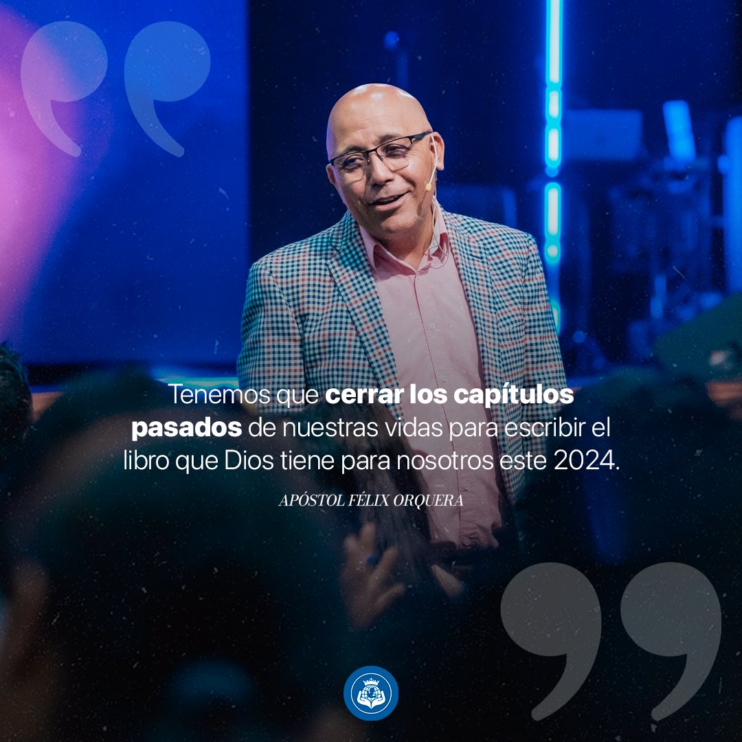 ApostolFelixO's tweet photo. ¡Es tiempo de cerrar ciclos! Mantengámonos sumisos a la voluntad de Dios y Él tornará lo malo en una nueva historia de bendición. https://t.co/QJ53GJciRd