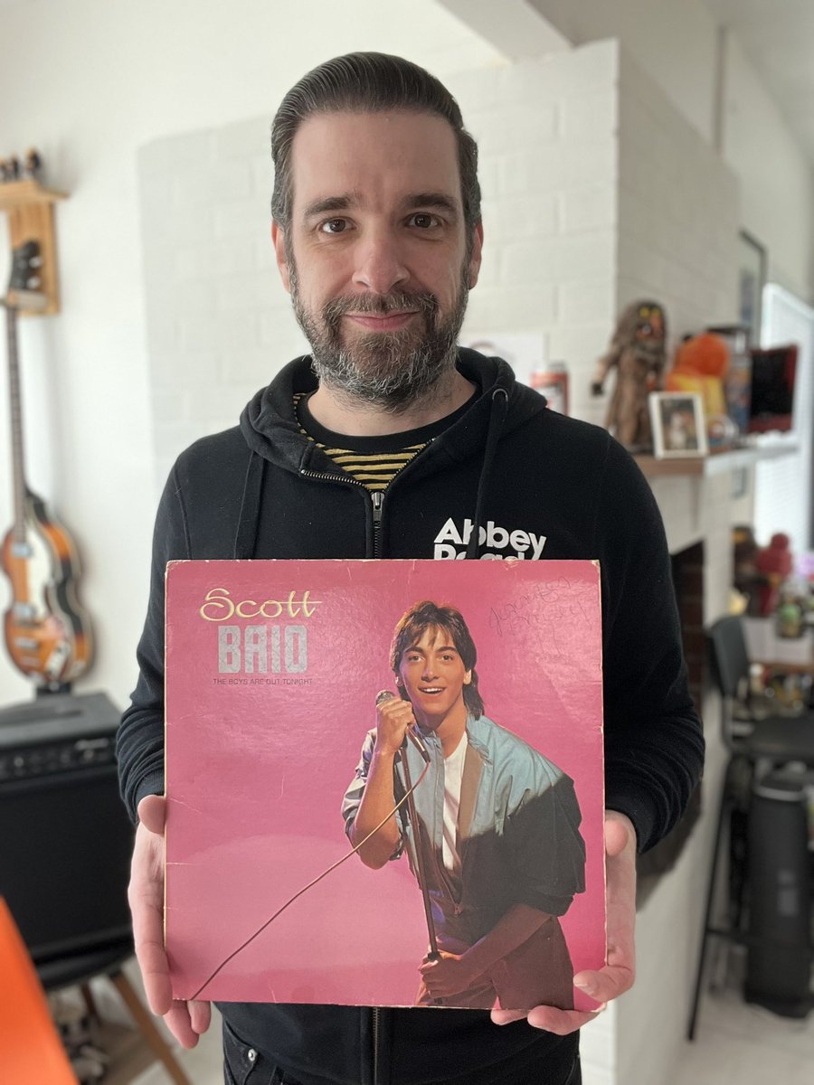 tonythaxton's tweet photo. Bizarre Albums is albums back with a new episode! The Happy Days star records a follow up to his slightly successful first album. This week is the story of Scott Baio’s The Boys Are Out Tonight, from 1983. https://t.co/c5mEK2E4yg

Oh, and PS, Scott Baio sucks. https://t.co/PyPTTt9Lmk