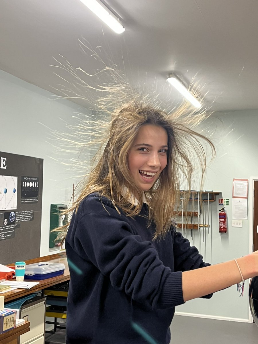 Science Department (@ksbscience) on Twitter photo #KSB3rdForm <a href="/KingsBruton/">King's Bruton</a> were getting hands on experience of static electricity today. A hair-raising experience for all!
#KSBPhysics #KSBQuality #KSBSuccess #KSB3rdForm <a href="/KingsBruton/">King's Bruton</a> were getting hands on experience of static electricity today. A hair-raising experience for all!
#KSBPhysics #KSBQuality #KSBSuccess