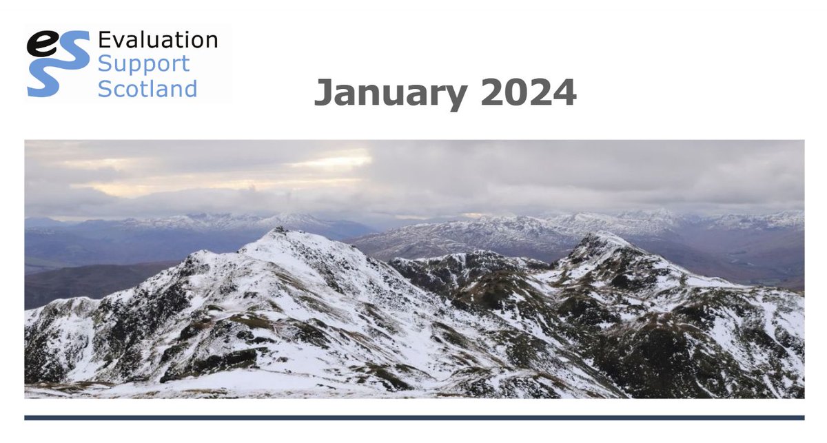 Good evaluation should be useful and used by you....however, most third sector organisations also have to report to funders. 📝 See our January newsletter for some helpful reporting tips drawn from ESS’s long experience of working with funders!⬇️ evaluationsupportscotland.org.uk/news/ess-janua…