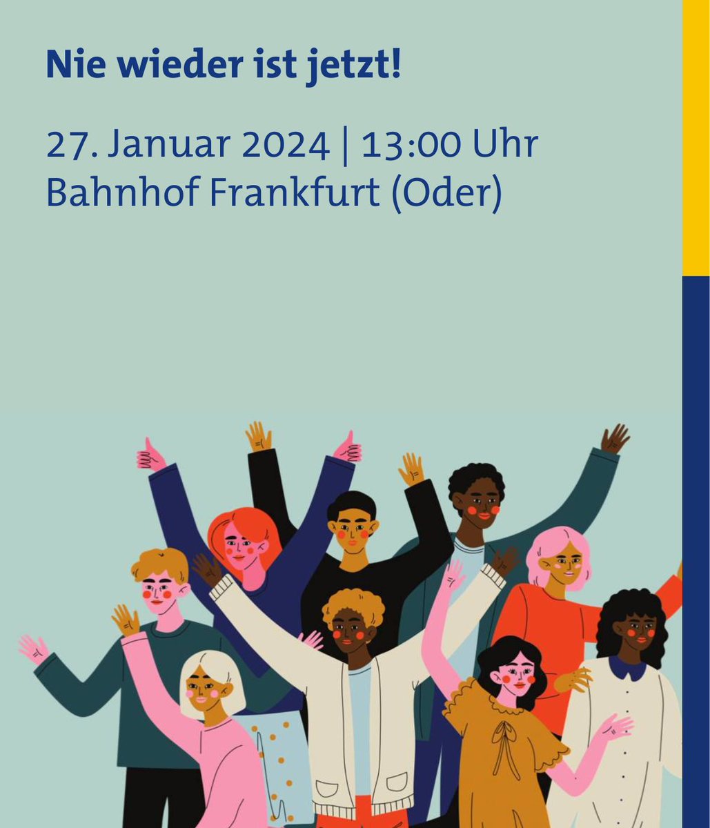 Europa-Universität Viadrina (@viadrina) on Twitter photo Die #Viadrina unterstützt die Demonstration #Niewiederistjetzt für Demokratie und gegen Rechtsextremismus, die Samstag in #FrankfurtOder stattfindet. Redebeiträge kommen von <a href="/ReneWilke/">René Wilke</a>, Vizepräsidentin Janine Nuyken & der studentischen Initiative0 #StudentsforClimateJustice Ffo. Die #Viadrina unterstützt die Demonstration #Niewiederistjetzt für Demokratie und gegen Rechtsextremismus, die Samstag in #FrankfurtOder stattfindet. Redebeiträge kommen von <a href="/ReneWilke/">René Wilke</a>, Vizepräsidentin Janine Nuyken & der studentischen Initiative0 #StudentsforClimateJustice Ffo.