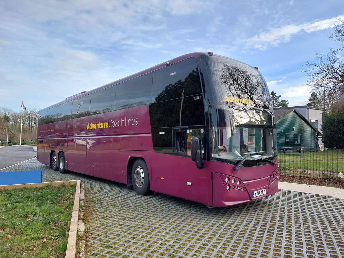 Our PH16 coach transported students to Bletchley Park earlier today for a school trip! 

If you are responsible for planning a school, college, or university trip, leave the transport to us! 

Contact us today for a quote: Sales@AdventureTravel.Cymru

#wales #schooltransport