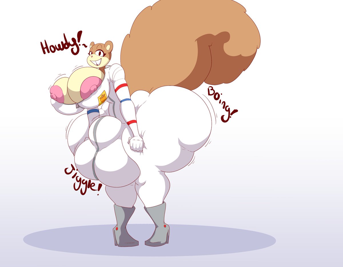 Blyzards's tweet photo. Sandy Cheeks https://t.co/ylOKzxBQp6