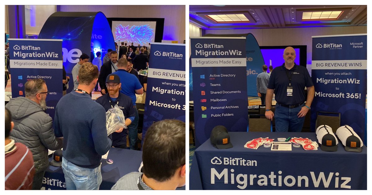 BitTitan's tweet image. We&apos;re thrilled to kick off the year alongside our partner @SoftwareOne in Orlando! We&apos;re eagerly anticipating a year filled with success and growth, all while serving our amazing customers. Let&apos;s make it a fantastic journey together! #migrationwiz #migrationpartner