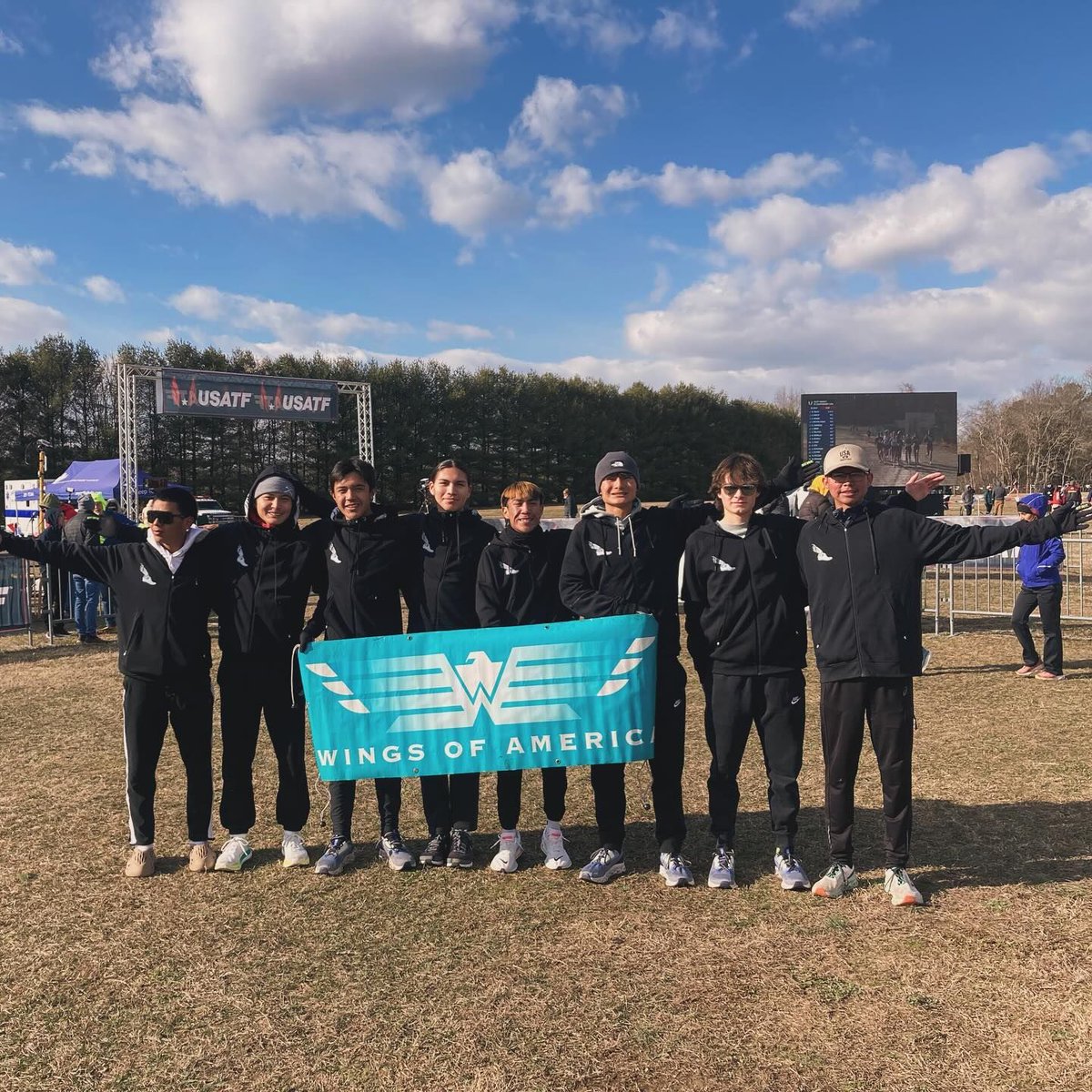 ndnsports's tweet photo. Shout out and congratulations to the Wings of America U20 All-Native cross country team who won the 2024 USA Cross Country Championships this past weekend.
#NativeAthletes #WingsofAmerica #XC https://t.co/TTwyGpNBcS