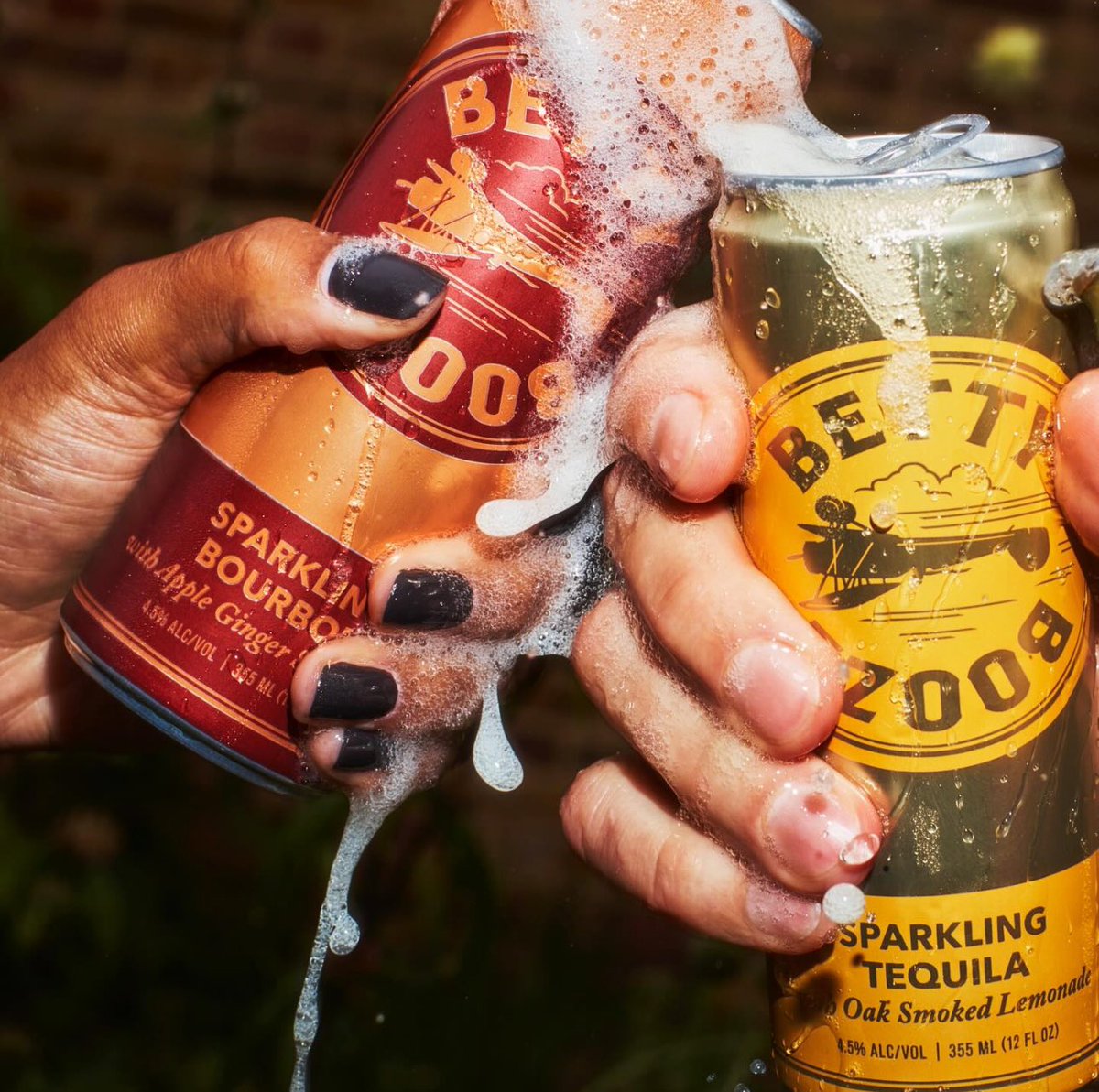 You COULD make themed cocktails for this week’s playoff games OR you could pick up some Betty Booze cocktails which HAPPEN (totally accidentally) to be in the colors of a certain Kansas City team you might be rooting for…and well, that could work just as well. Maybe better.