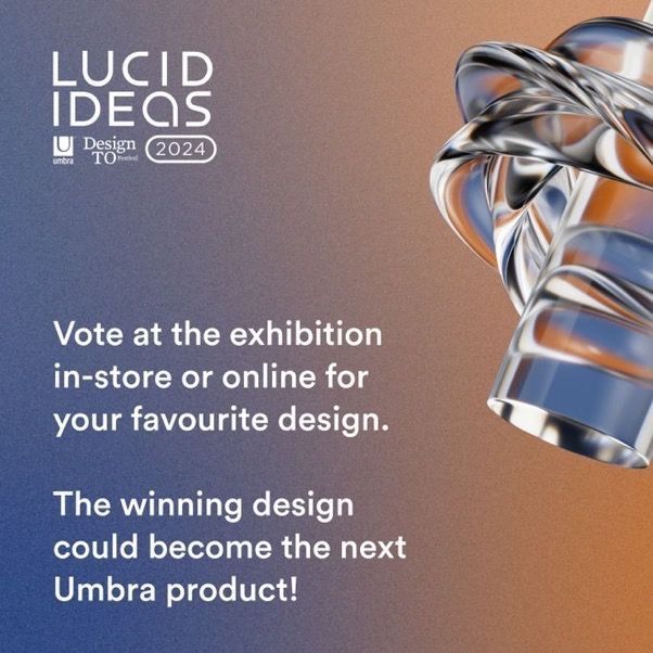 DesignApplause's tweet image. Showcasing the work of designers from Canada and abroad, ‘Lucid Ideas’ is a group prototype exhibition exploring translucency through concept, material and form.

January 19 - 26, 2024
Umbra Concept Store
165 John Street, Toronto

#DesignTO24 @designtofest