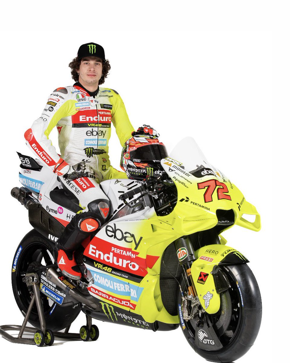 VRRidersAcademy's tweet image. Svelati nuovi colori @VR46RacingTeam 2024 di @Marco12_B 🔥