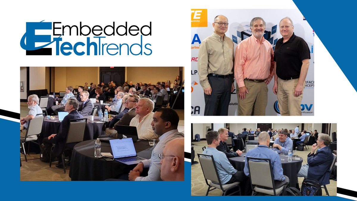 VITAStandards's tweet image. Thank you for another successful year at Embedded Tech Trends! Special thanks to our attending editors.

Continue sharing content and pictures with #ETT2024. Look for sponsor presentation content and videos soon!

#EmbeddedTechTrends #Embedded #OpenStandards