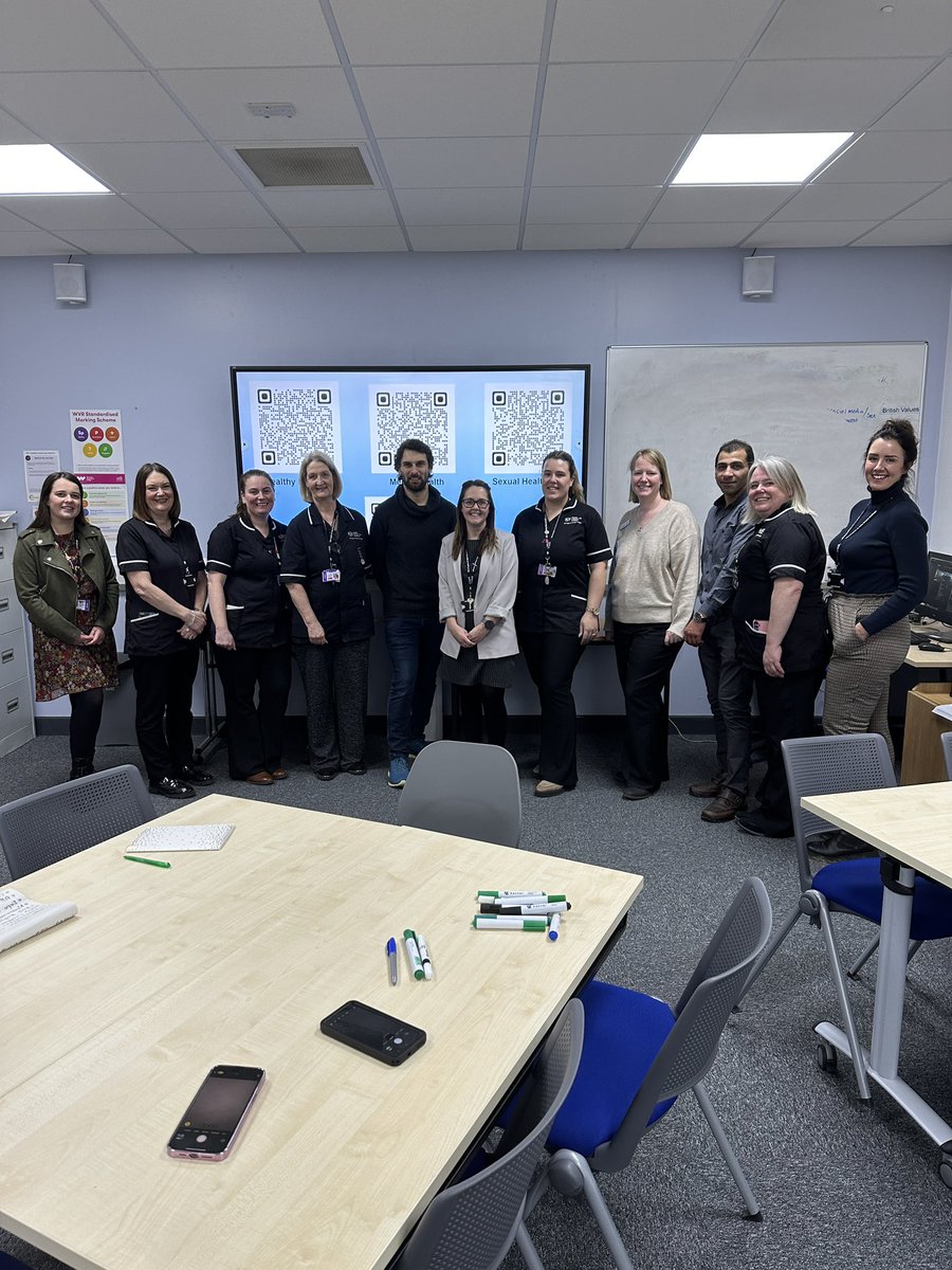 Today, our Health &amp; Social Care and Creative &amp; Digital Media students worked on a live project for Central and West Warrington Primary Care Network’s Folly Lane Medical Centre. Thank you Dr Laura Mount, Hamdy Teaima and James McBurney for joining us. 🩺 #yourcareercollege