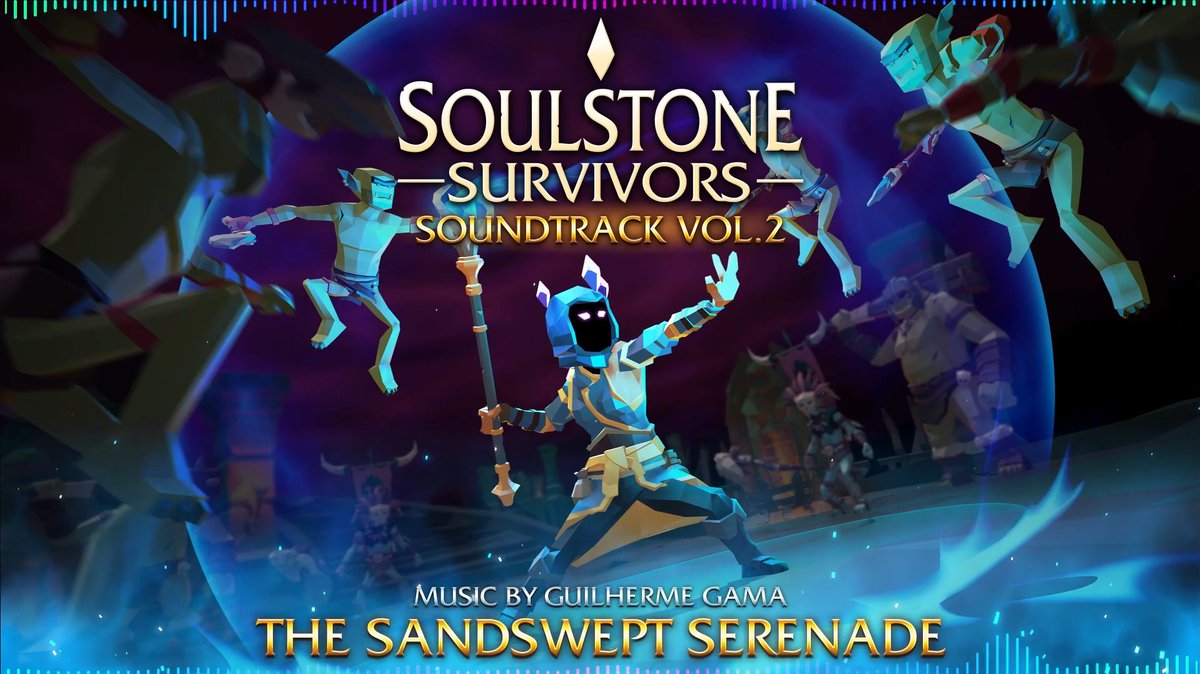 We're thrilled to share that Soulstone Survivors' OST Soundtracks composed by Guilherme Gama will be available on YouTube.

Starting with Sandswept Serenade, a unique track using uncommon instruments like the Zurna (Turkish flute) and the Ney (Egyptian flute).

This track also